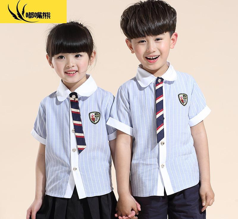 【2017幼儿园园服夏装英伦风小学生校服六一演出服合唱服儿童班】价格_厂家_图片 -